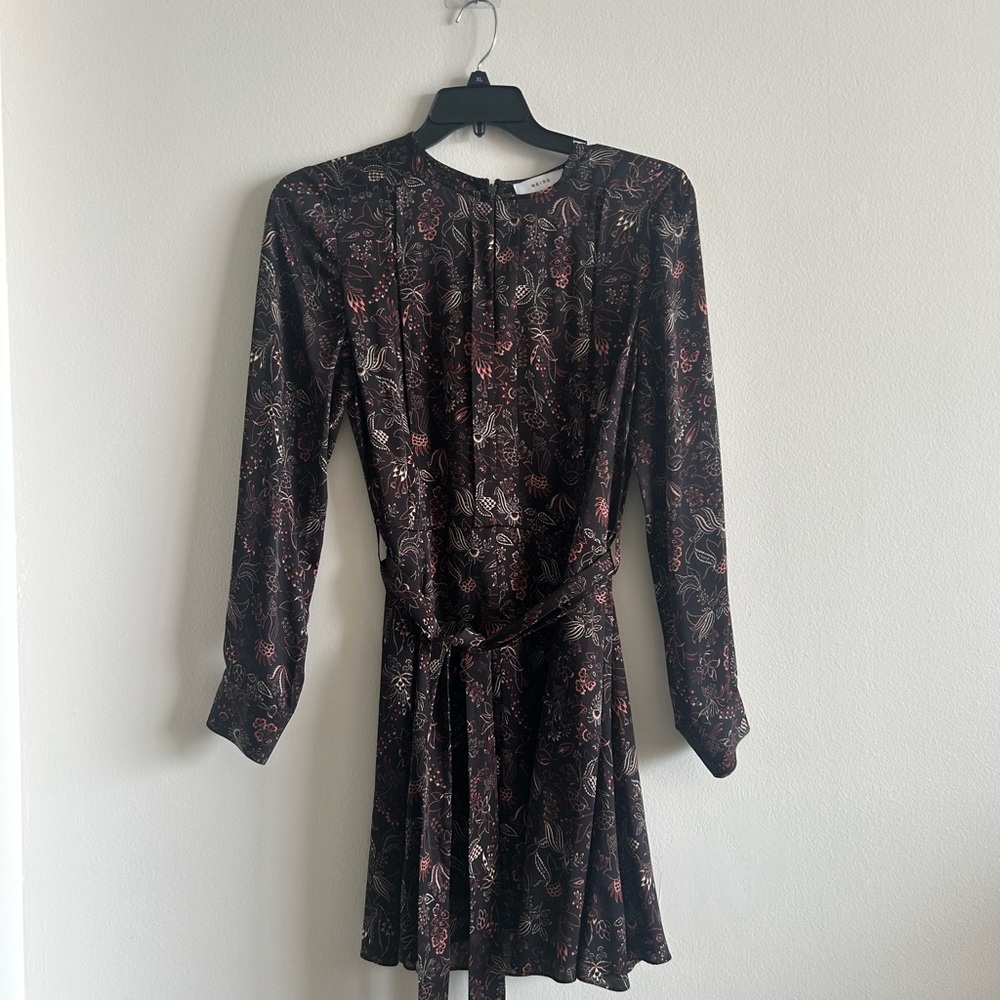 Reiss Women’s Silk Belted Mini Dress Size 10
